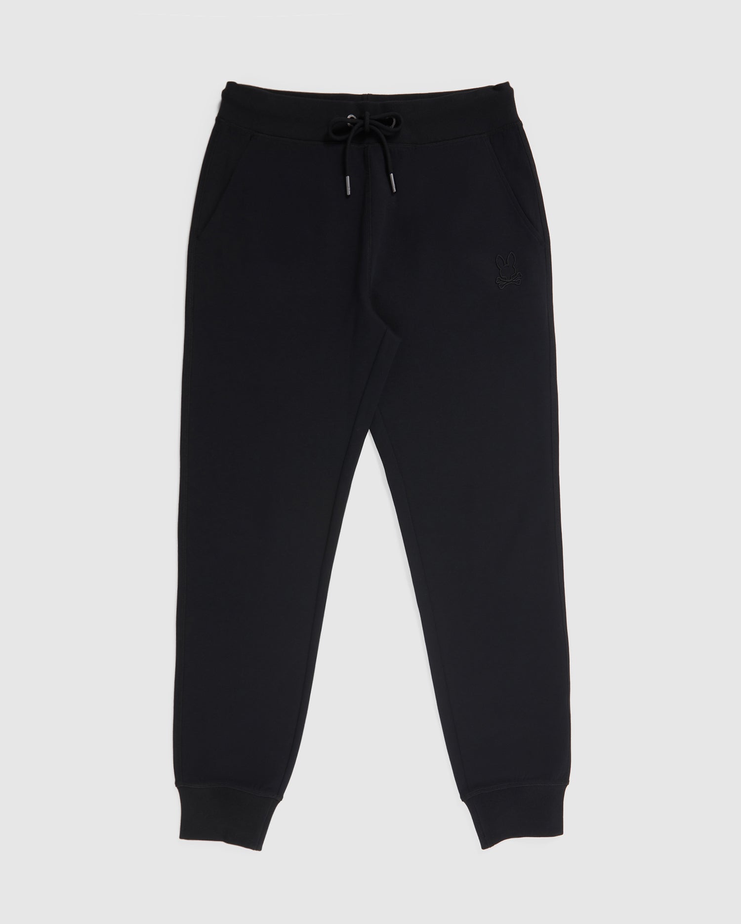 Black/black Sweatpants With Re-nylon Details