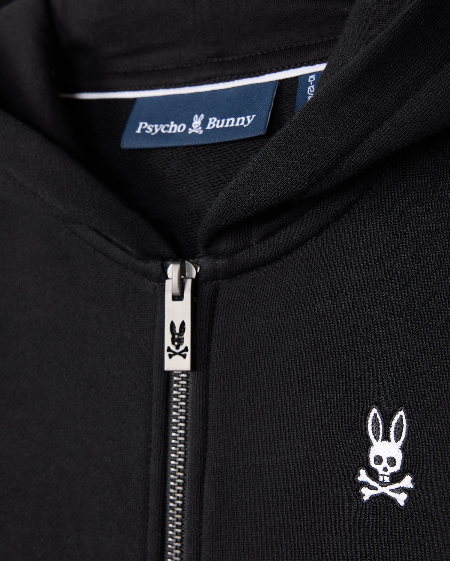 Newest New Psycho Bunny Zip Hoodie - L