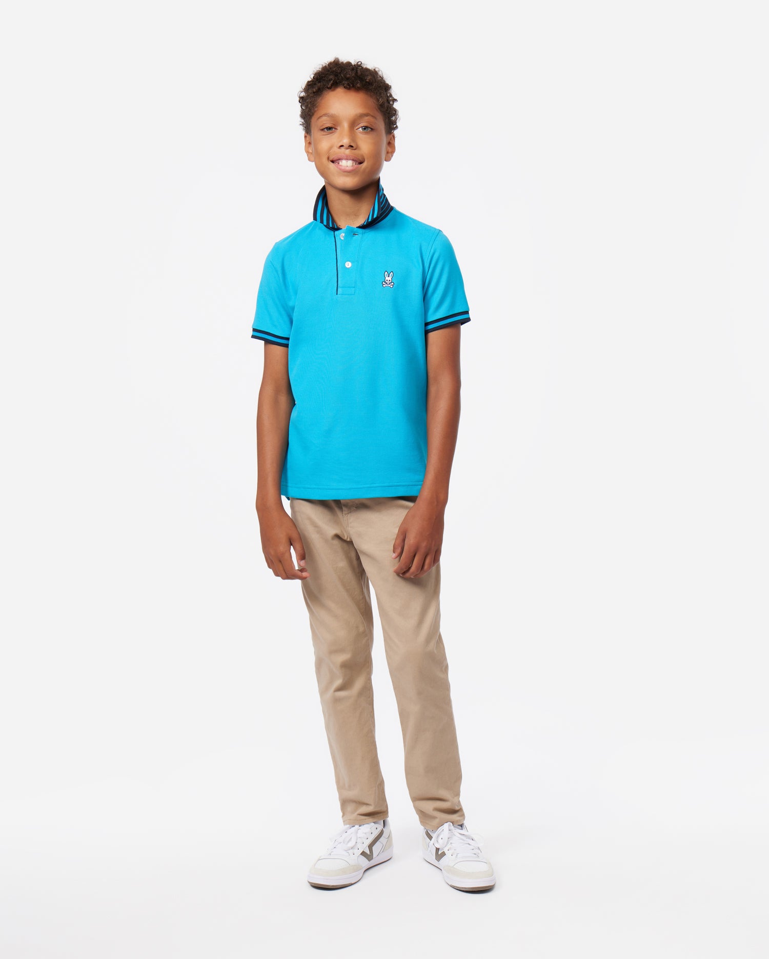 Boys hotsell turquoise polo