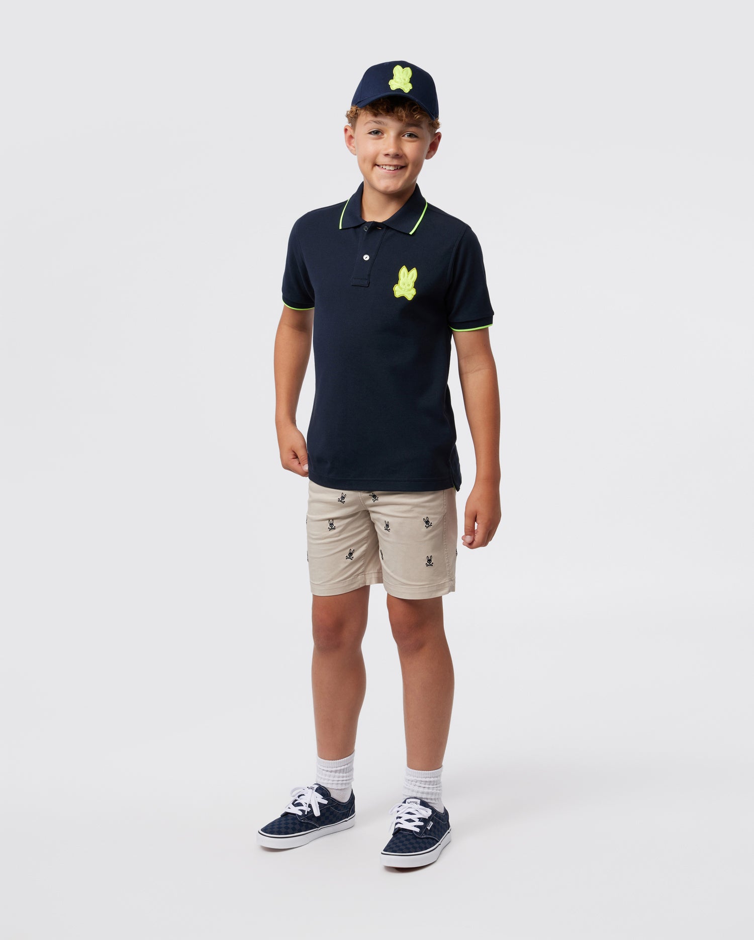 KIDS CLEVELAND CHAINSTITCH PIQUE POLO - B0K504Z1PC