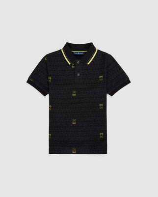 KIDS BELMONT AOP PIQUE POLO - B0K607A2PC