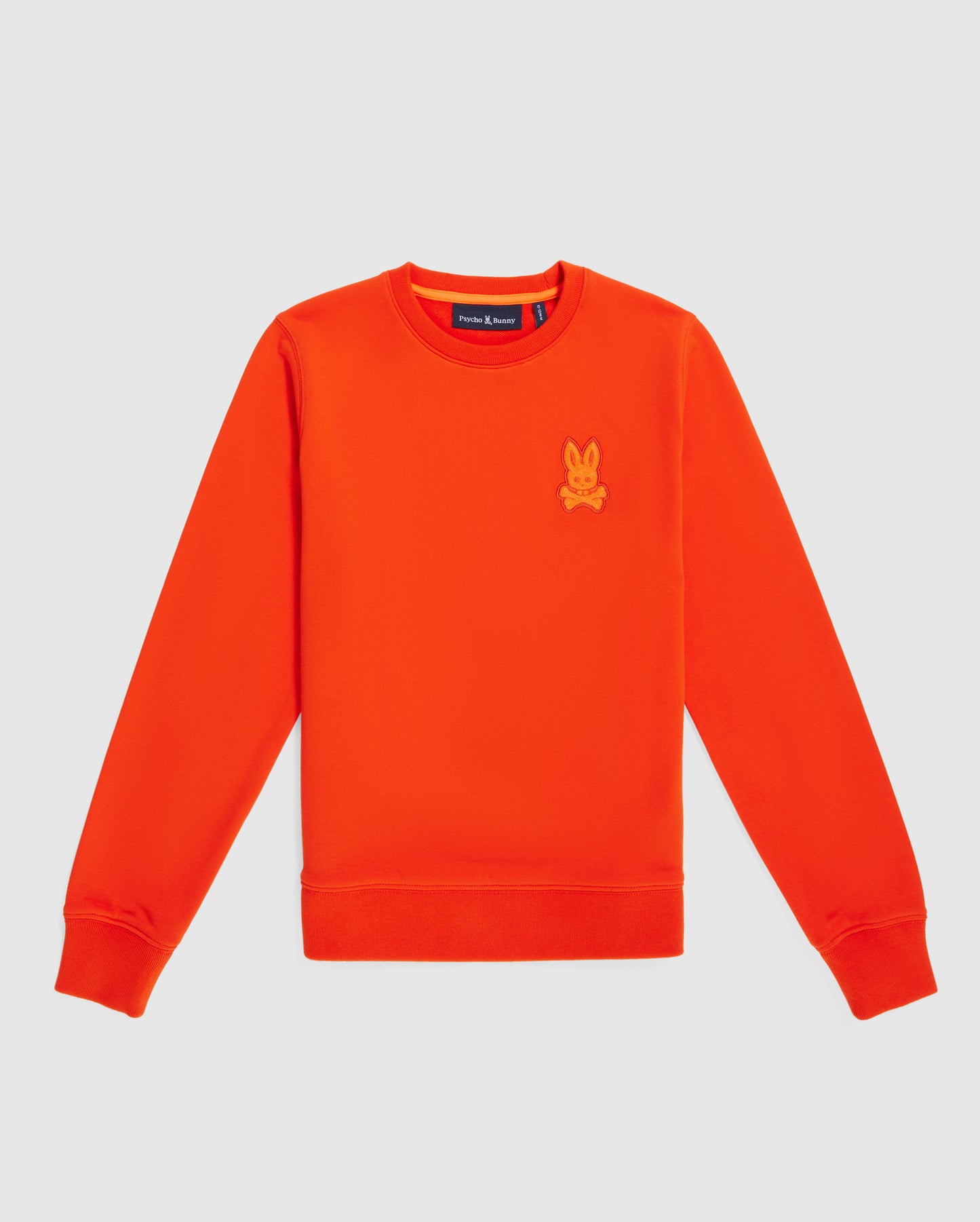 IetpShops, logo crew-neck sweatshirt Orange