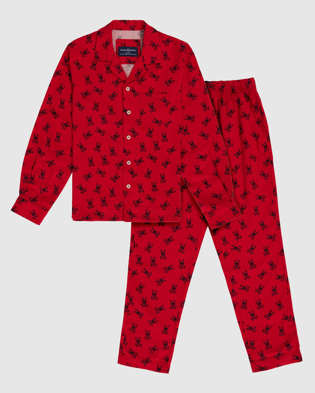 FRED IS RED beat-up youth XL pajama pants Snow Bunny lounge wear