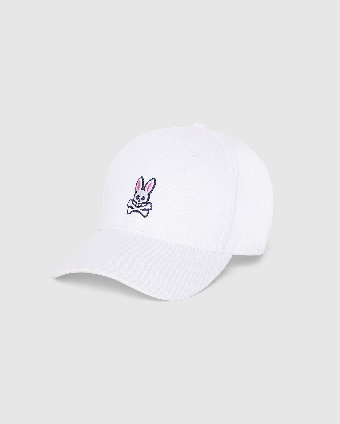 casquette de baseball homme culver Psycho Bunny blanc LF40T4680