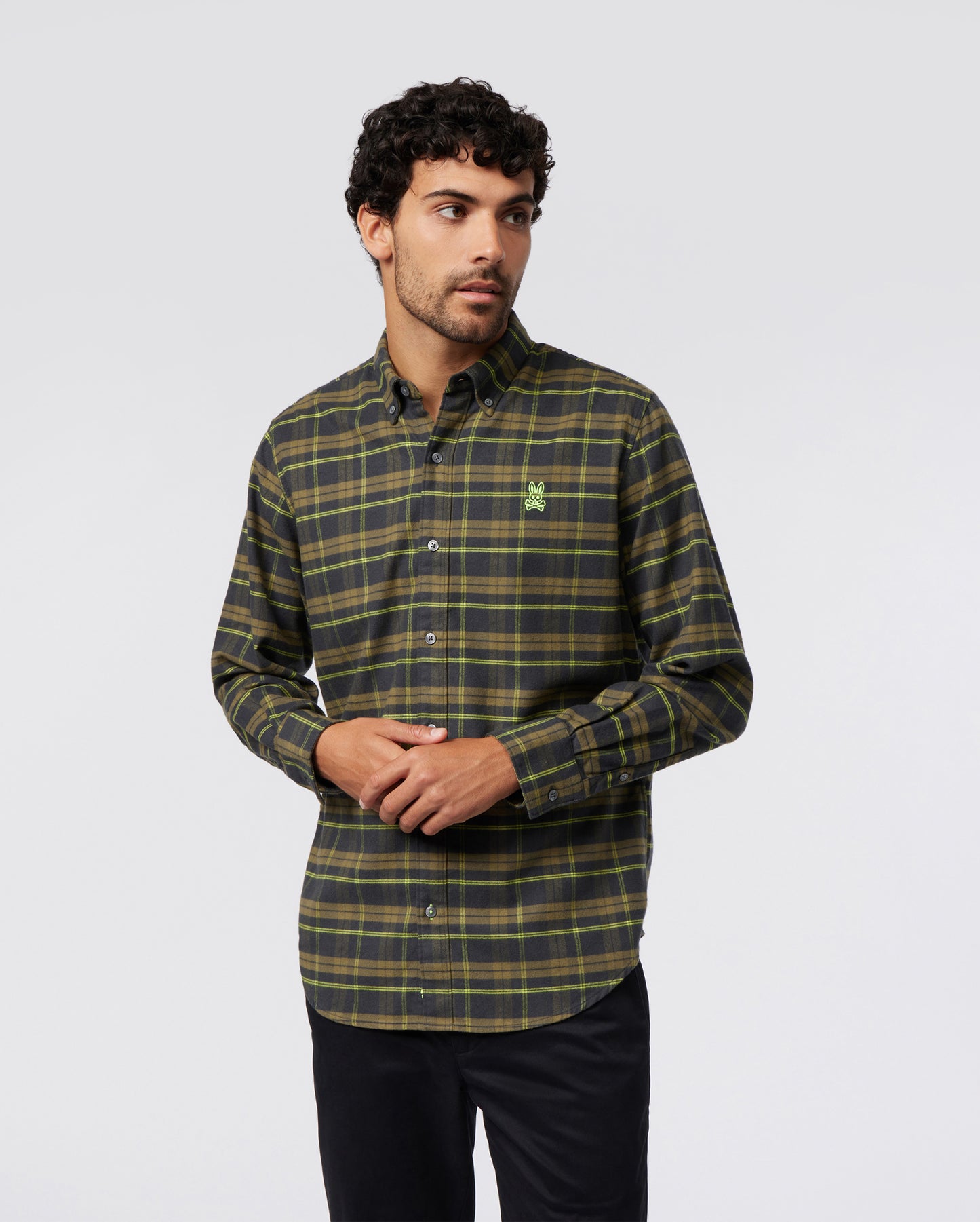 Luxury Green Geometric Pattern Shirt – FanFreakz