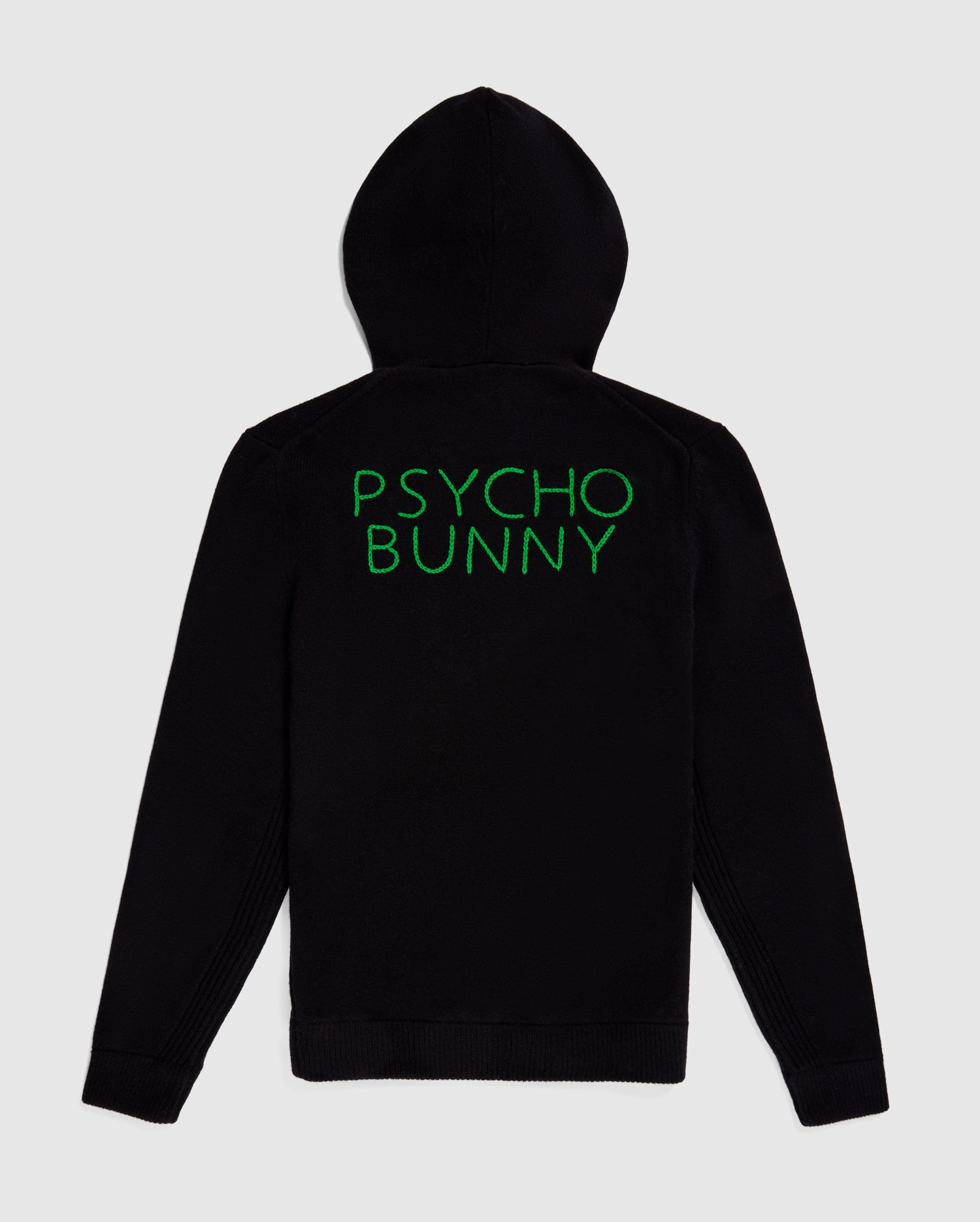 MENS GREY SANTA CLARA CHAINSTITCH SWEATER | PSYCHO BUNNY