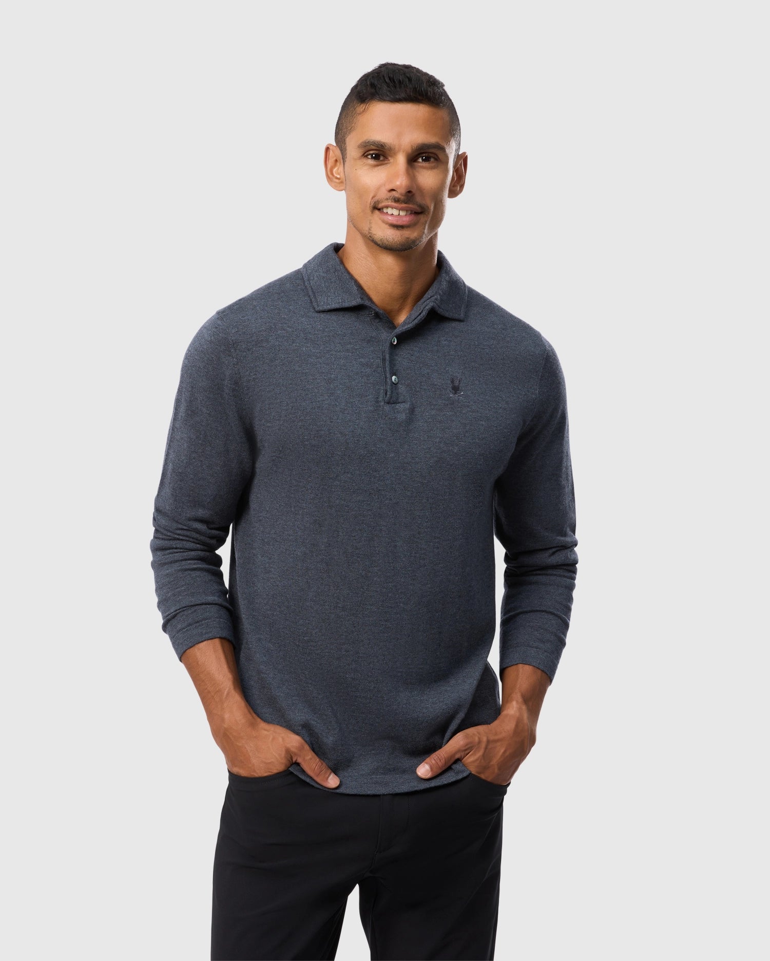 Mens Long Sleeve Polos