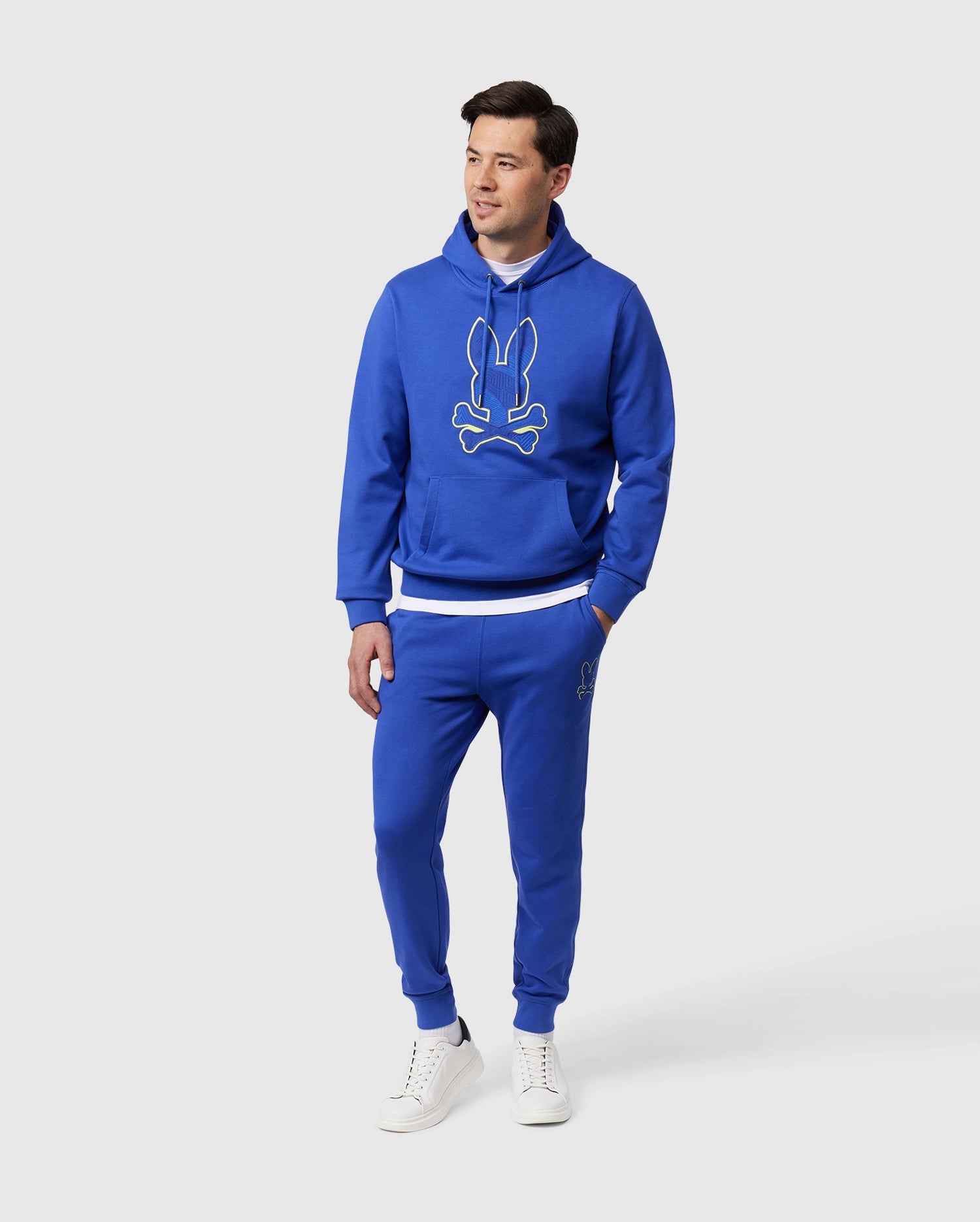 Psycho Bunny Corby Twill Logo Hoodie – Club Uomo Montreal