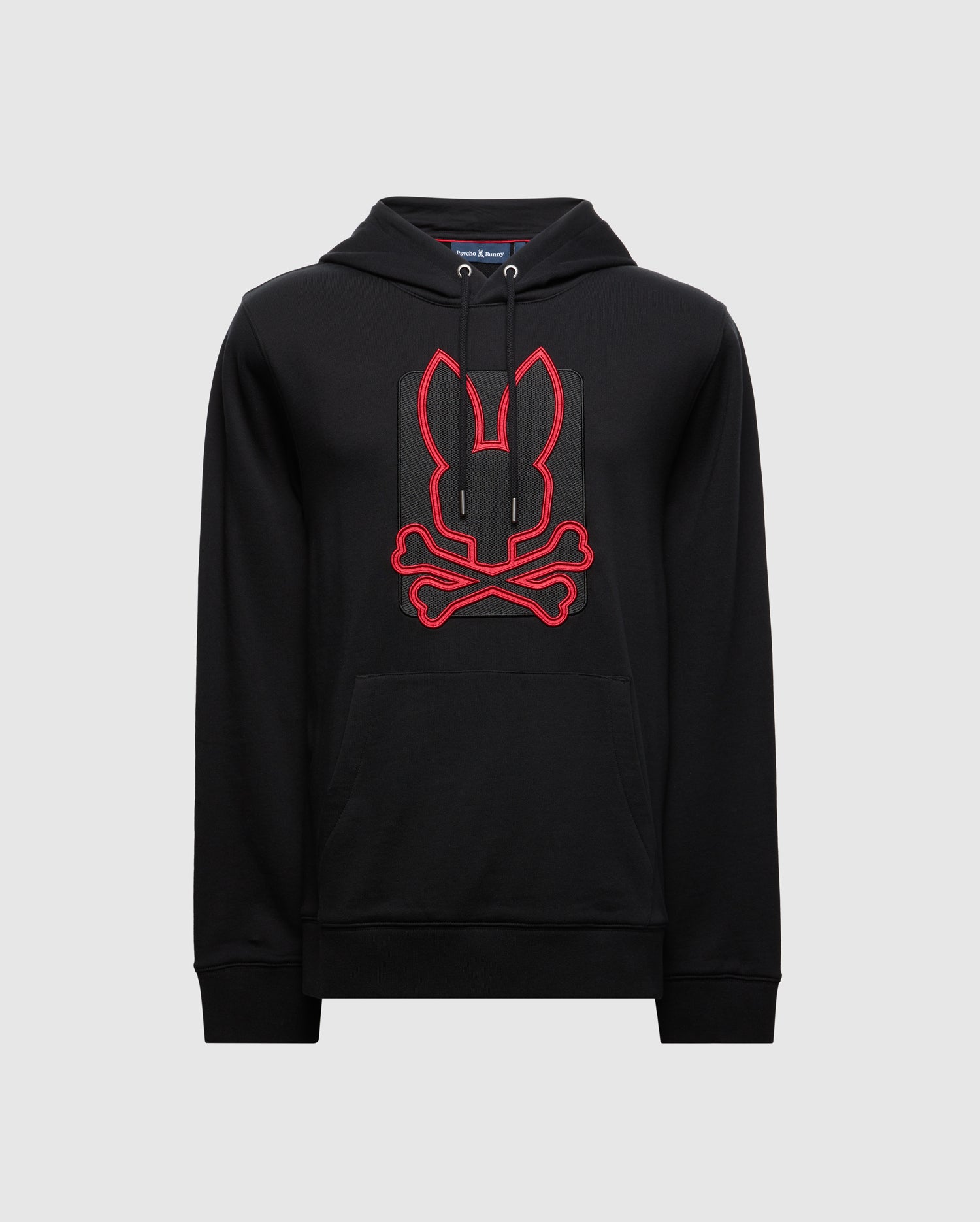 Psycho Bunny Men's Embroidered Logo Full Zip hot French Terry Hoodie Sweatshirt