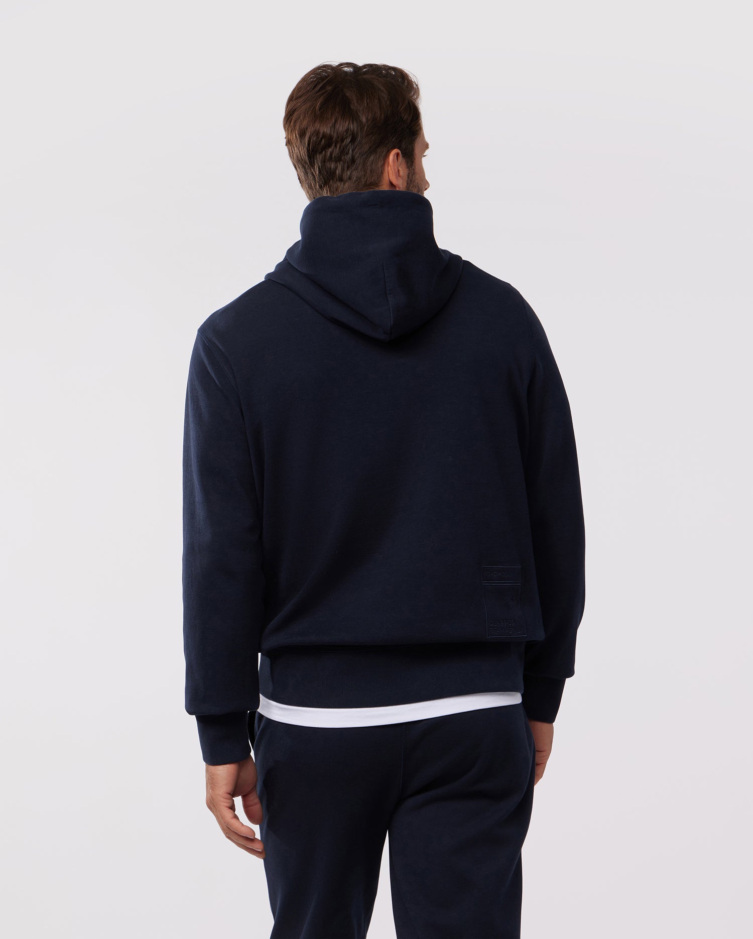 Dark 2024 navy hoodie