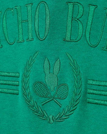 Psycho Bunny / Psycho Bunny Corby Twill Logo Hoodie Midnight Ocean Teal sz hotsell L