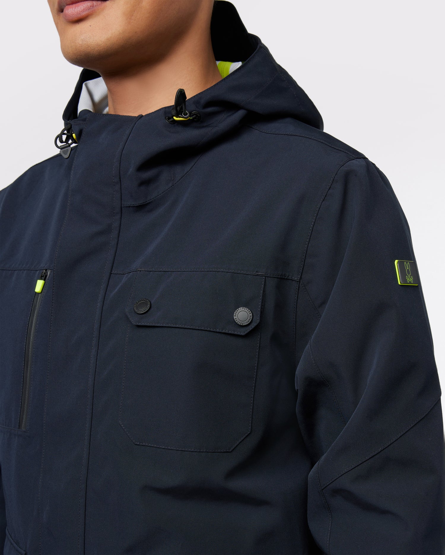 MENS NAVY FORSYTH ANORAK JACKET | PSYCHO BUNNY