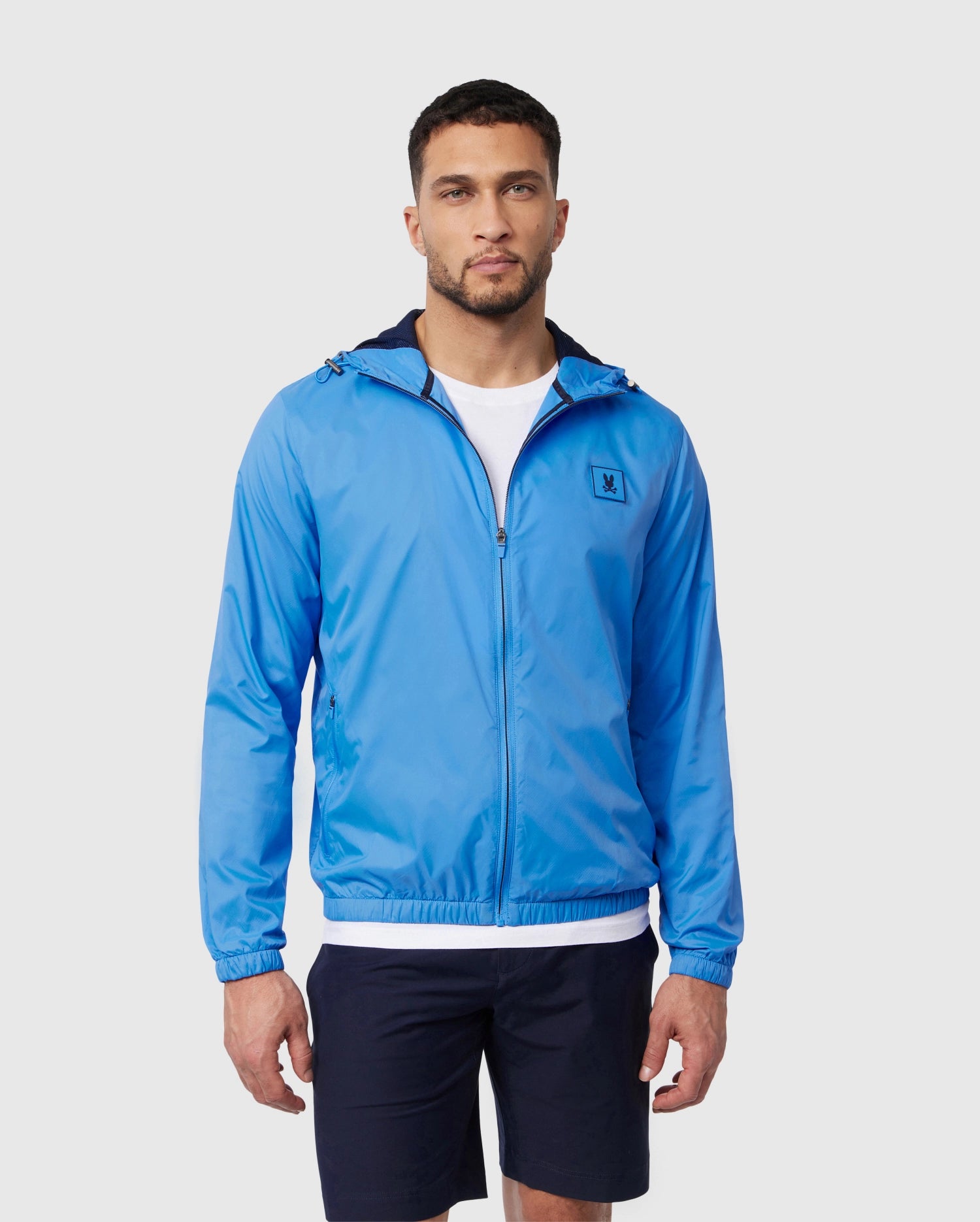 MENS FRENCH TERRY BLACK HOODIE