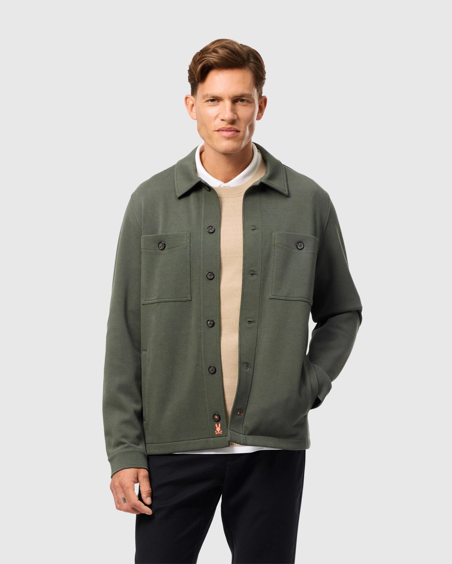 MENS BEDFORD SHIRT JACKET - B6J290B200