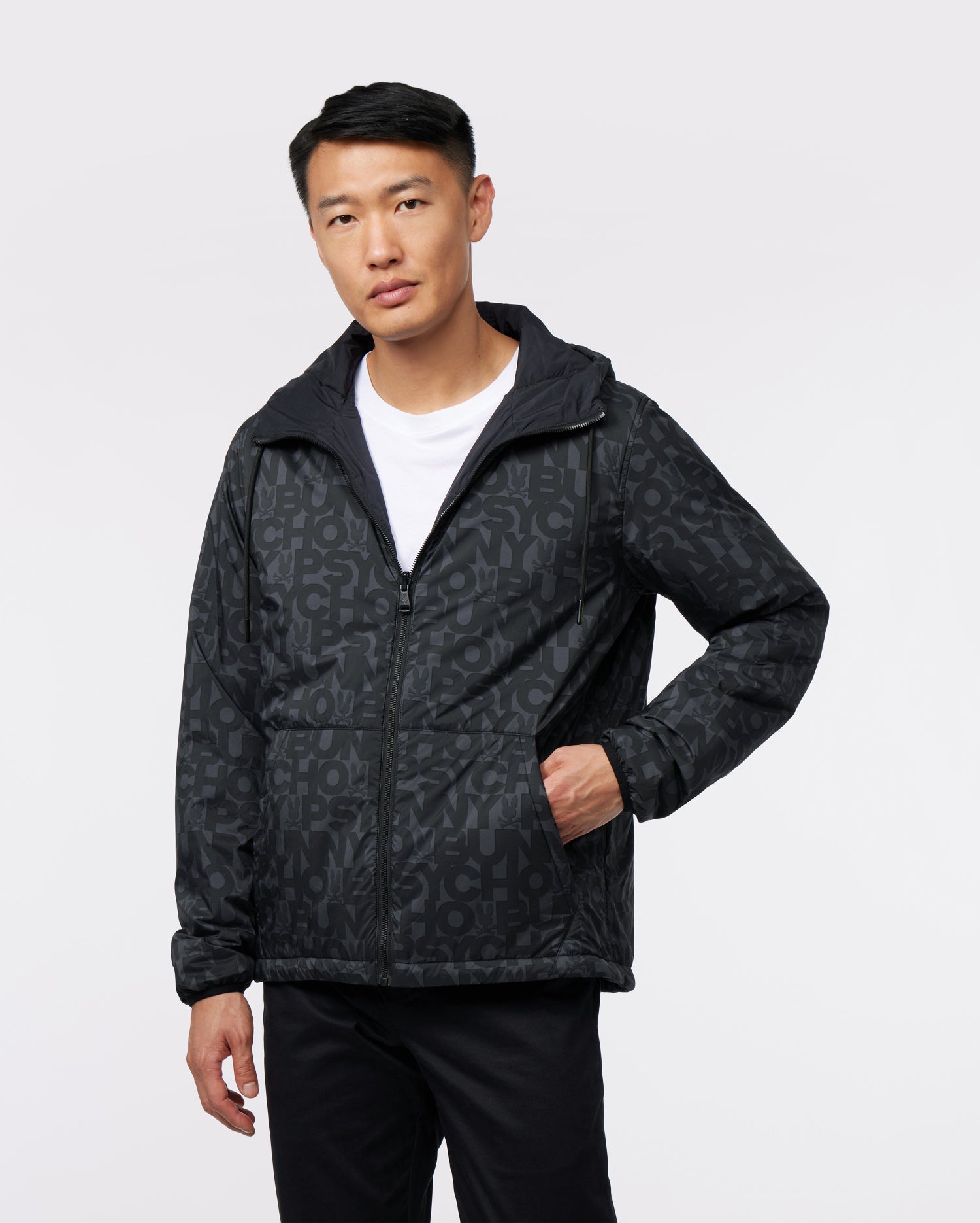 MENS NAVY FORSYTH ANORAK JACKET | PSYCHO BUNNY