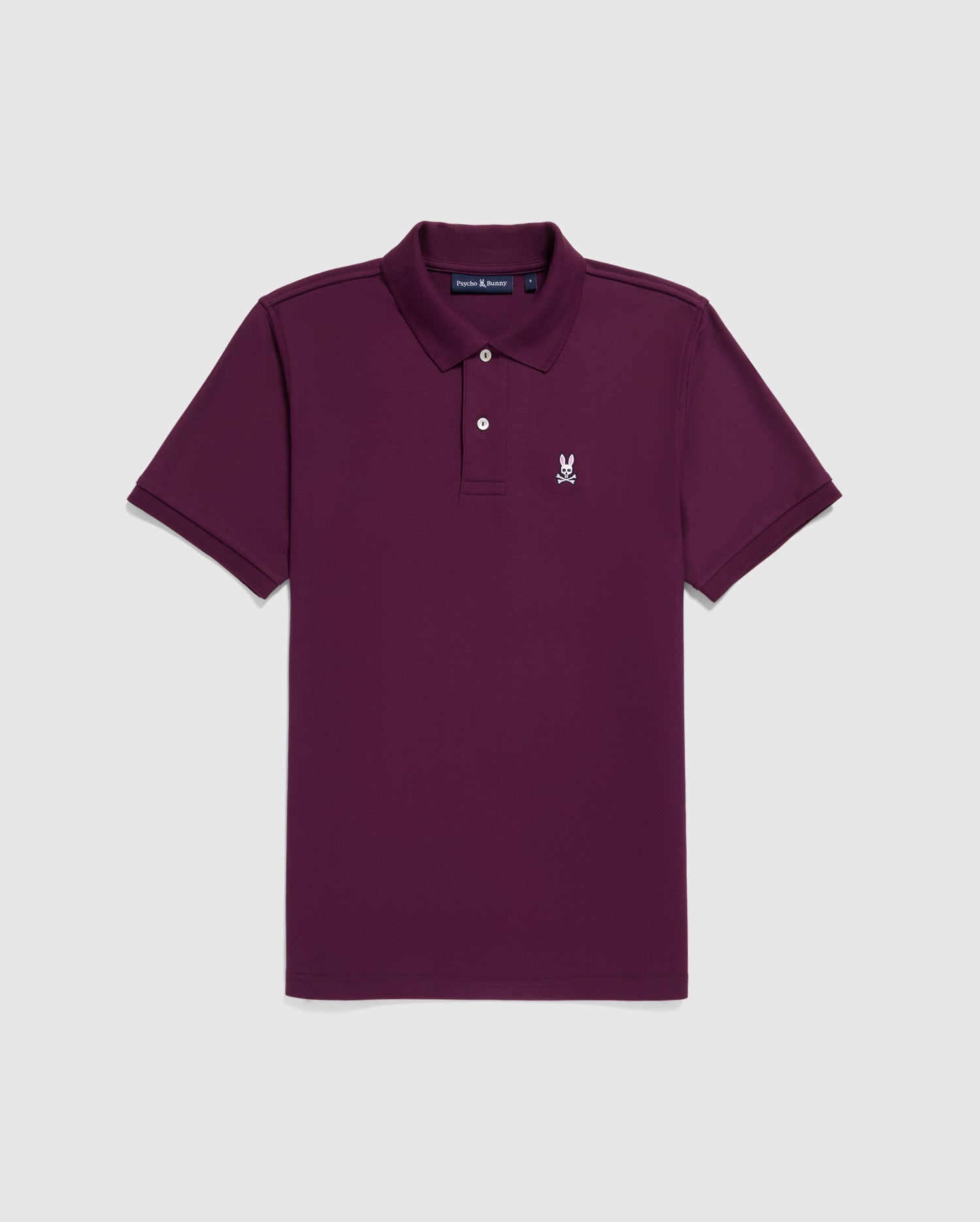 MENS PURPLE CLASSIC PIQUE POLO | PSYCHO BUNNY – Psycho Bunny