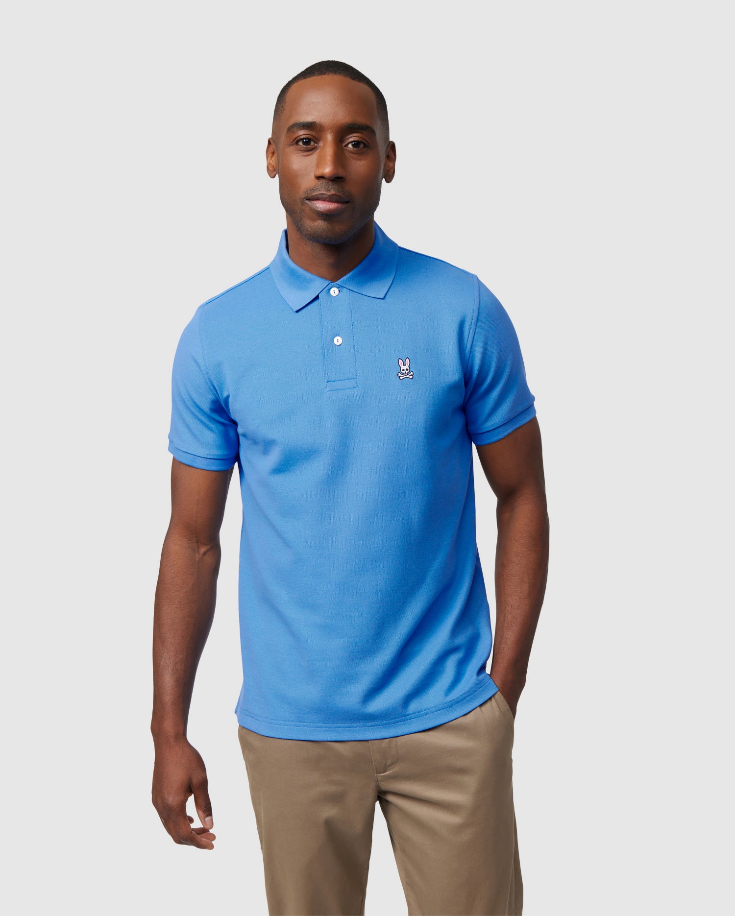 Men's pima cotton polo shirts with pocket best sale