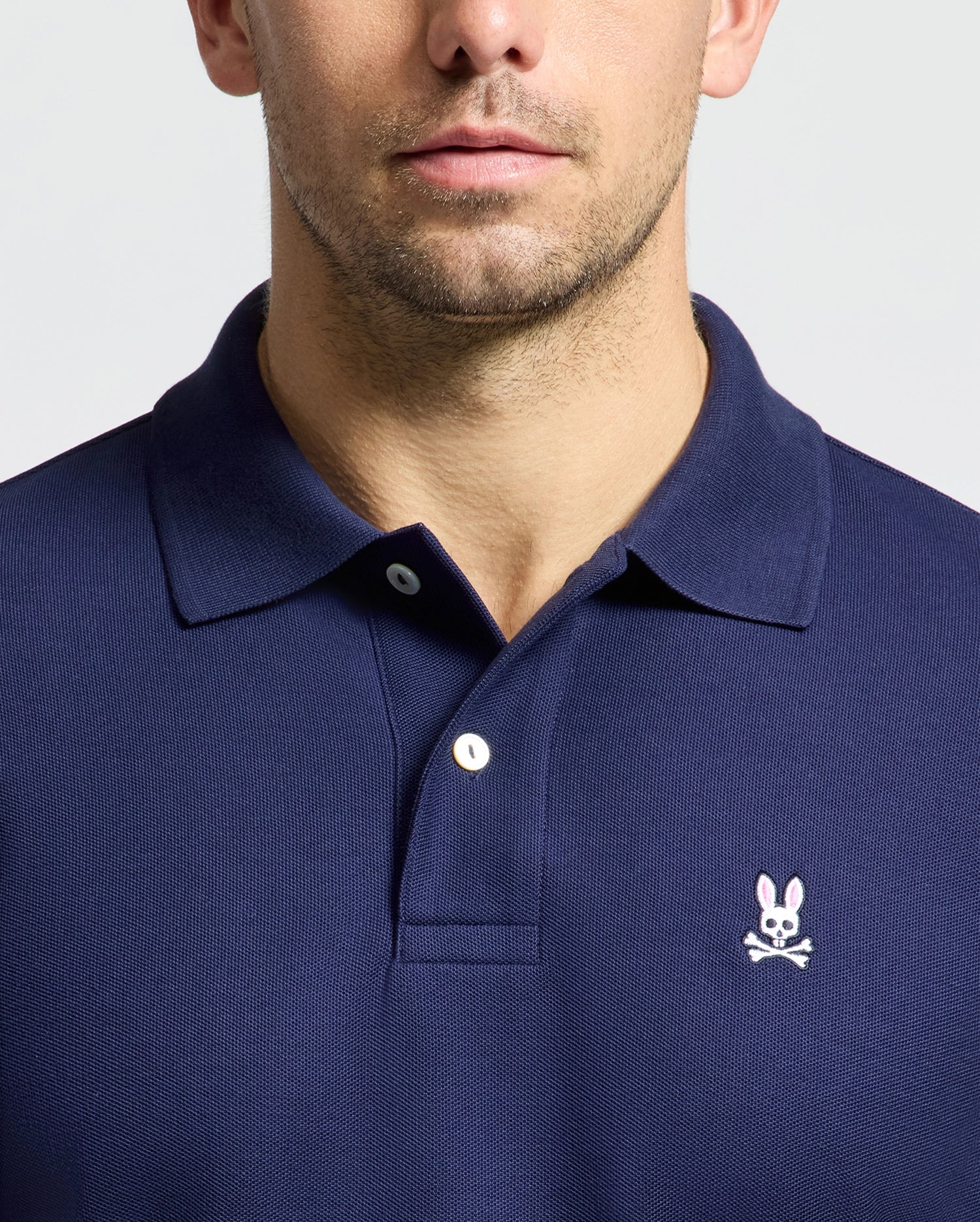 NWOT! Psycho Bunny Polo Shirt in Navy Blue, Size S high quality