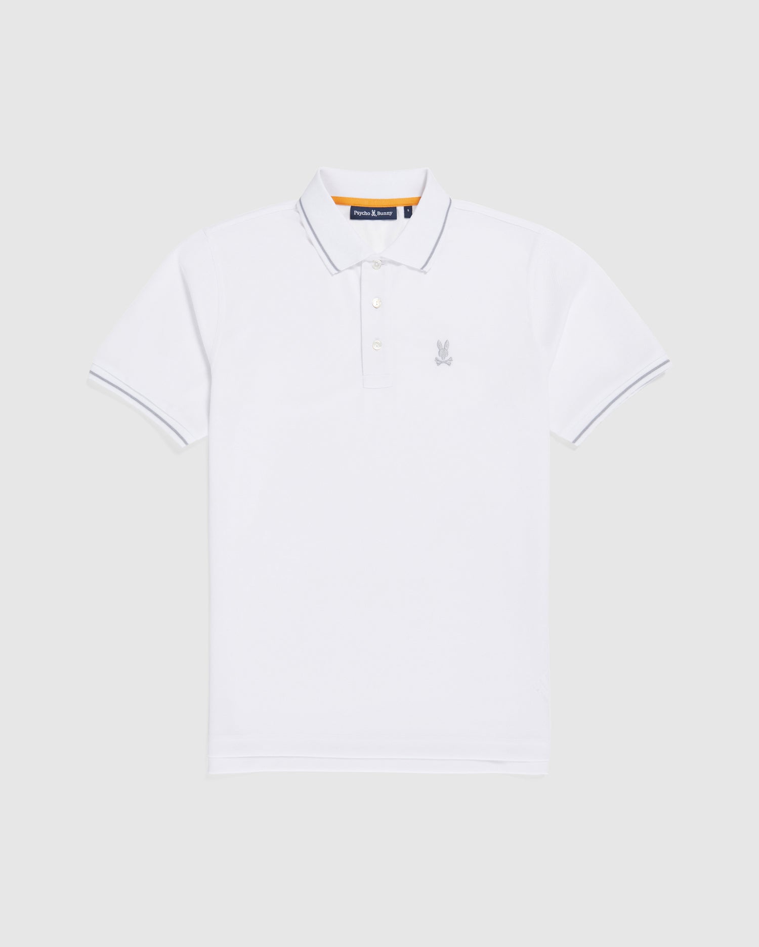 MENS WHITE CROSBY SPORT POLO | PSYCHO BUNNY – Psycho Bunny