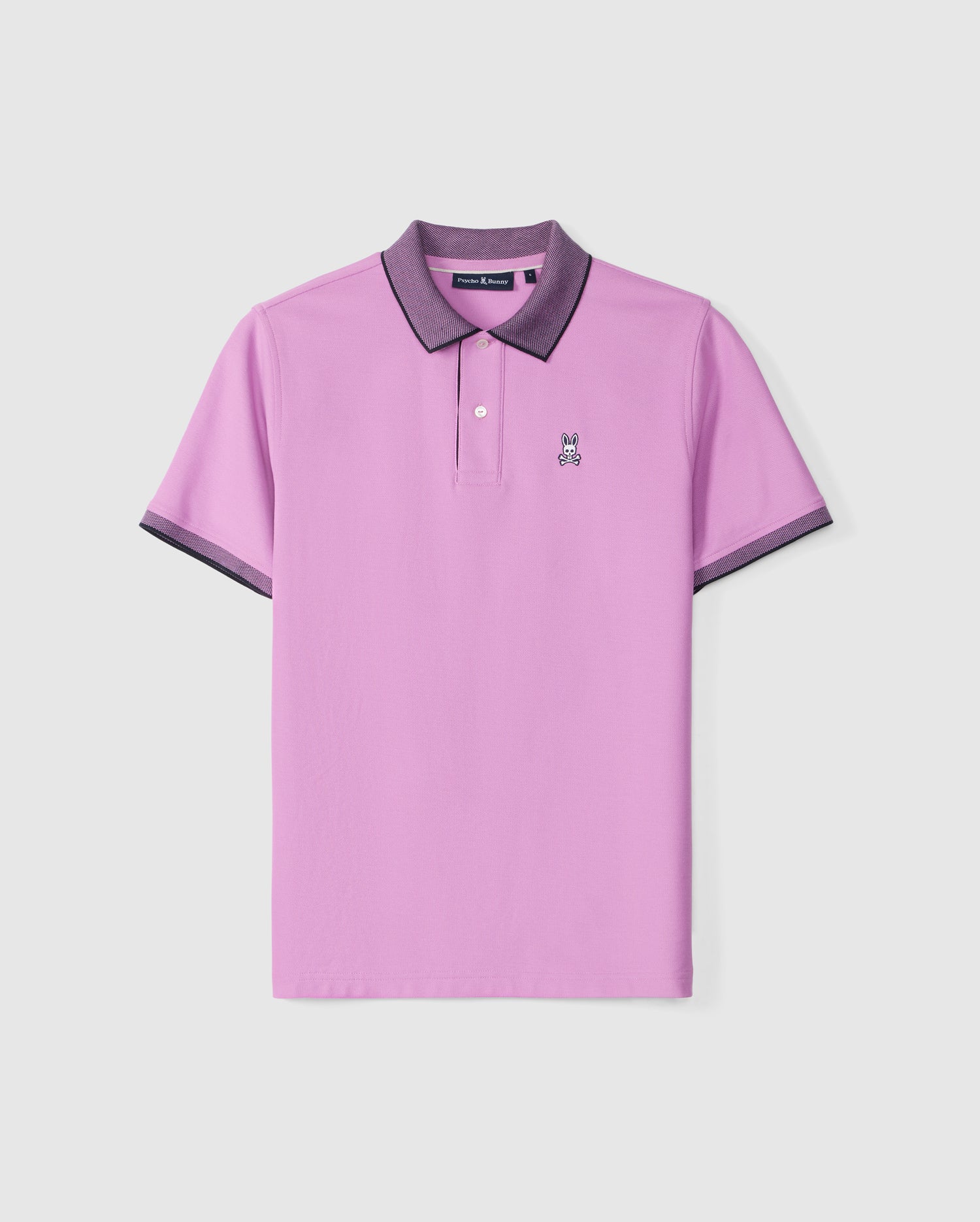 flat southport polo in pink