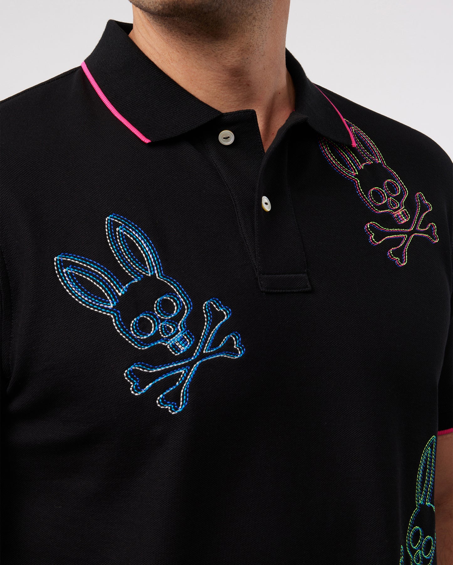 Psycho Bunny LittleBig Boys Chicago Pique Polo Shirt