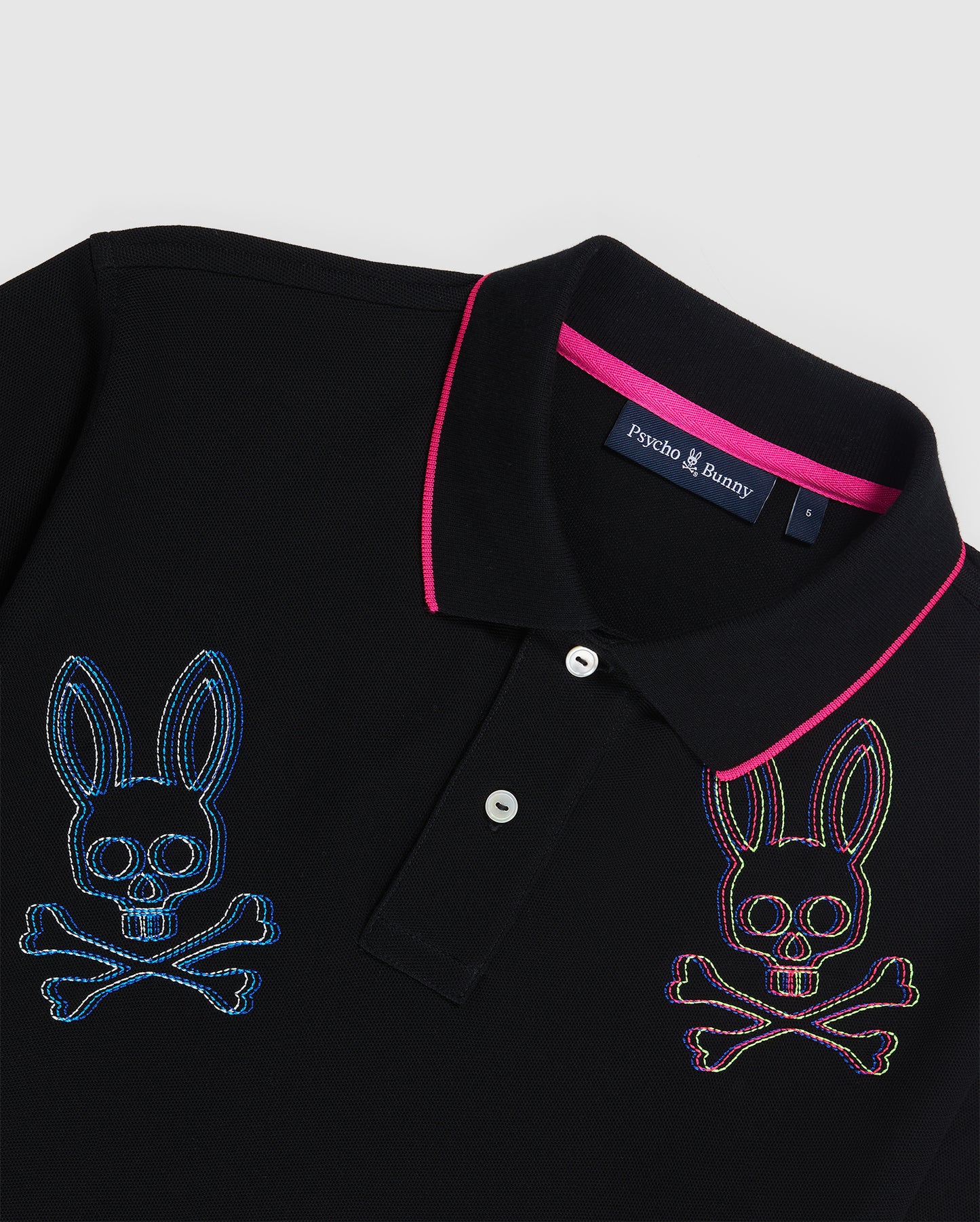 Psycho Bunny LittleBig Boys Chicago Pique Polo Shirt