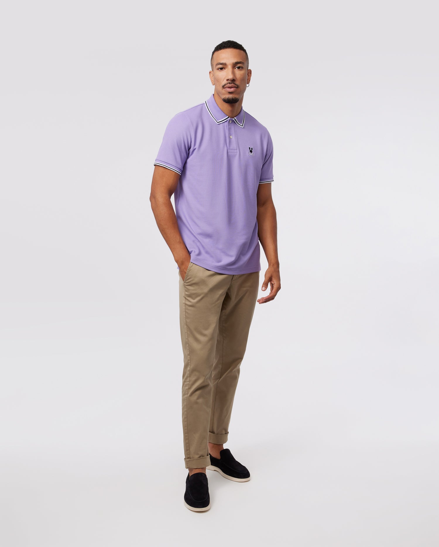 MENS LAMBERT PIQUE POLO - B6K402Z1PC