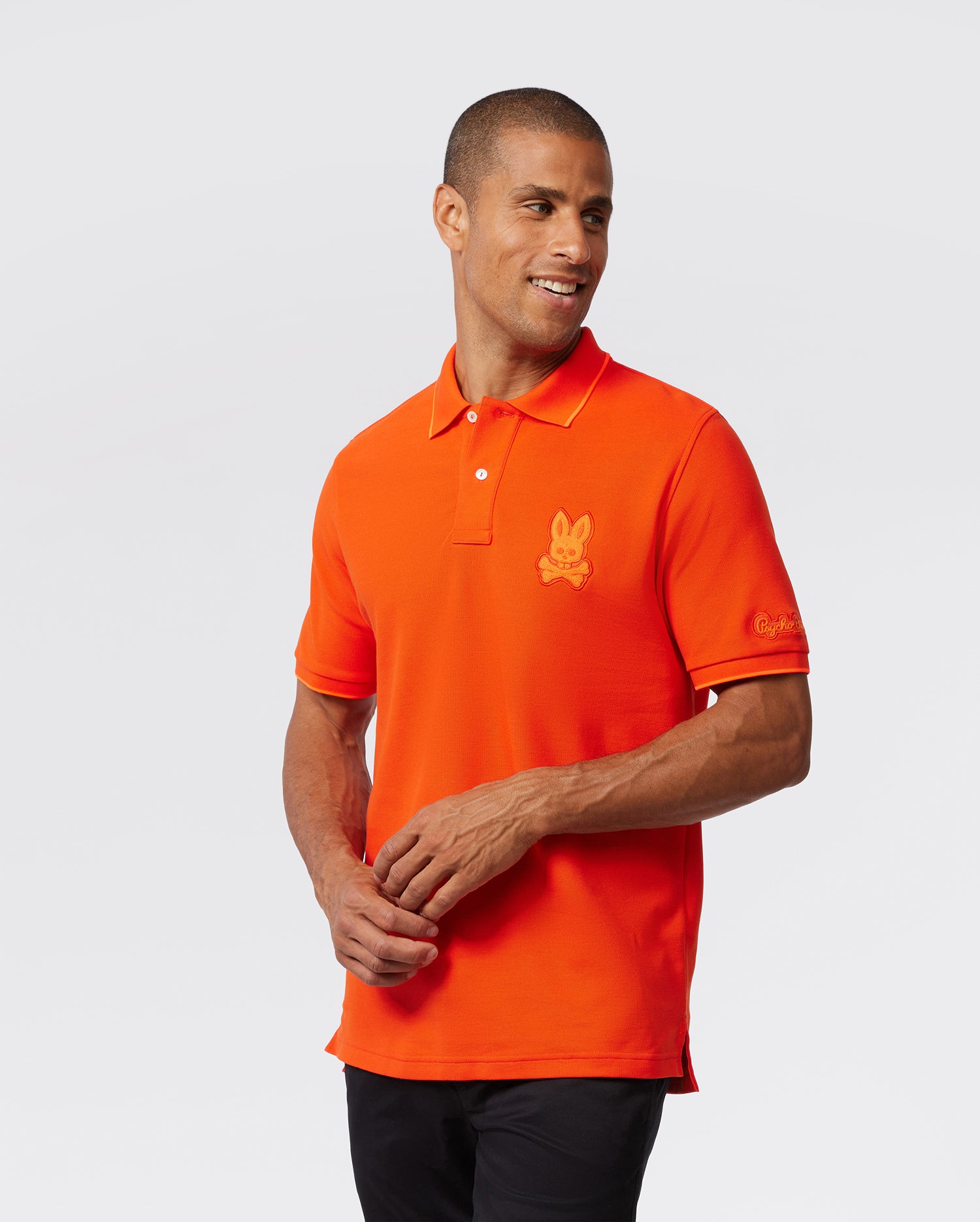 Shop the Latest premium Collection of Psycho Bunny Orange Polos