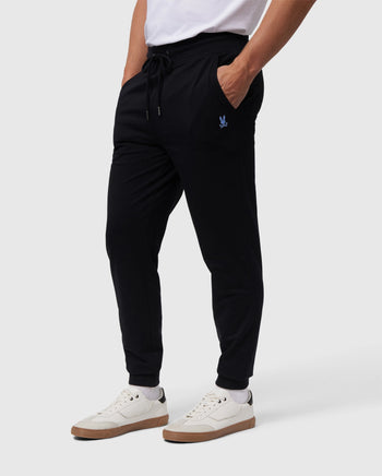 MENS BLACK FLOYD MICRO FRENCH TERRY SWEATPANT