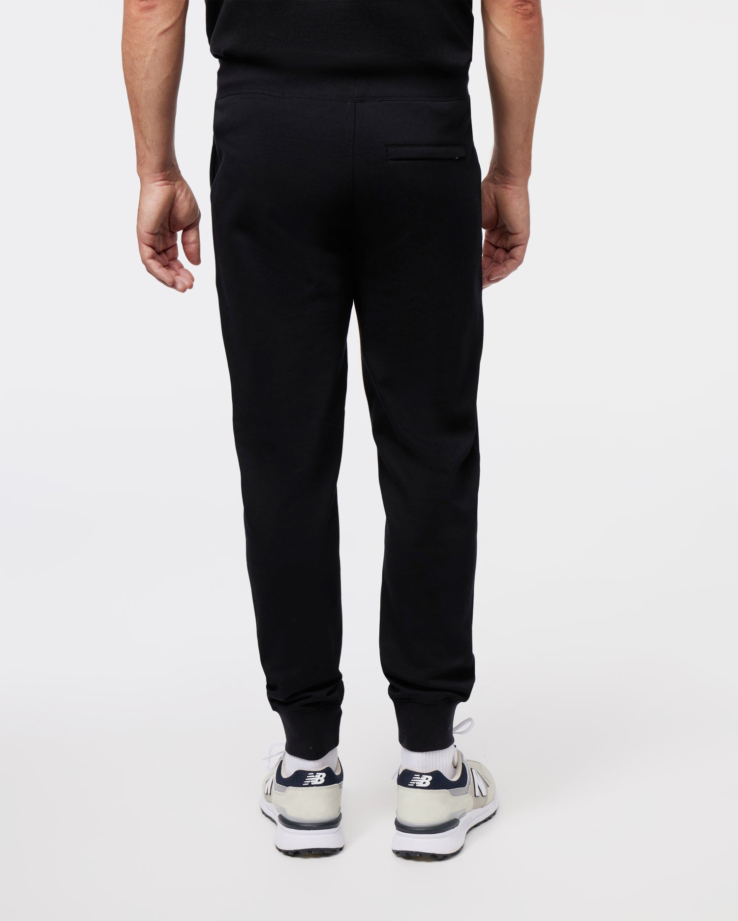 MENS BLACK YORKVILLE EMBROIDERED SWEATPANT | PSYCHO BUNNY – Psycho Bunny