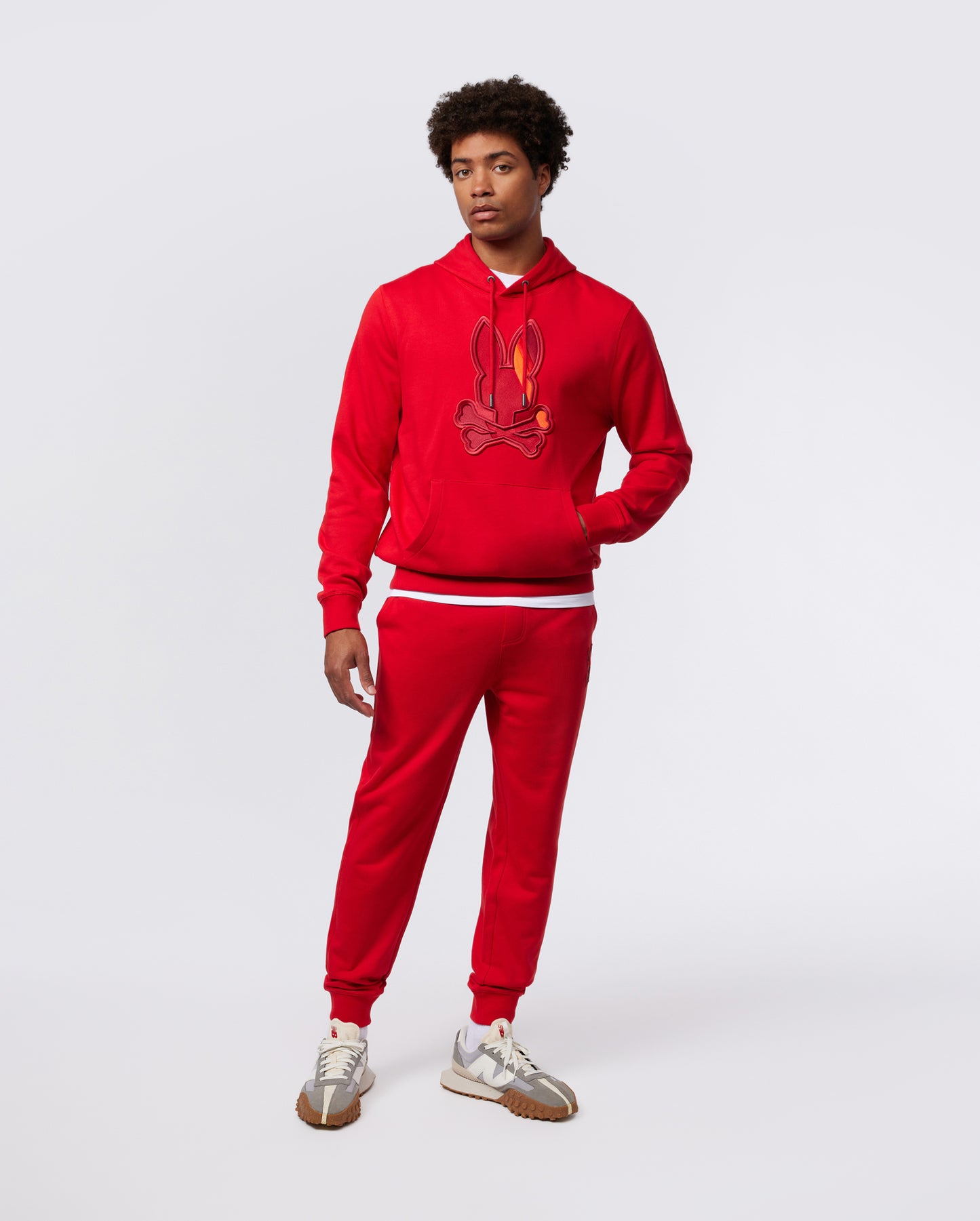 NWT Outdoor Voices Nimbus Sweatpants Apple Red SZL Cotton Fleece  Heavyweight $85
