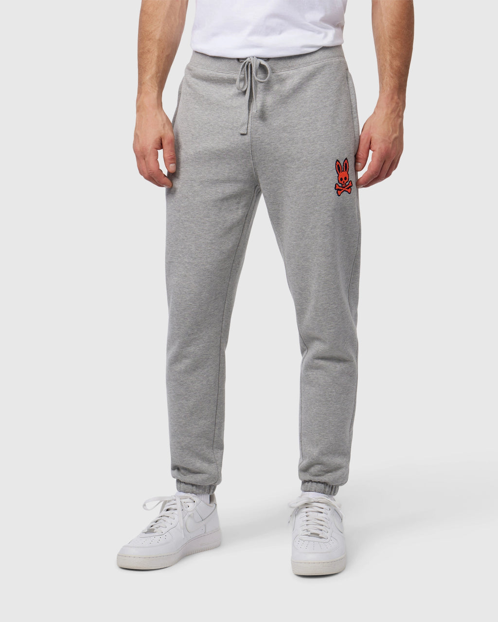 MENS GRAY LANCASTER BRUSHED FLEECE SWEATPANT 