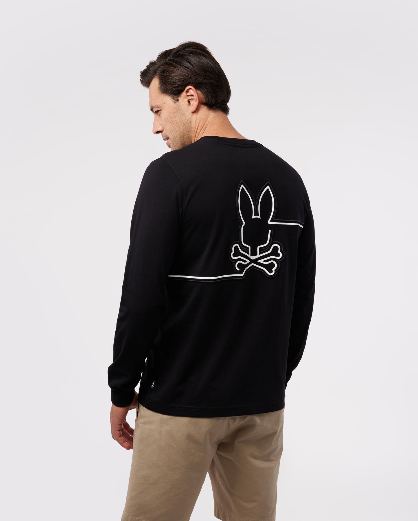 Psycho Bunny Chester Embroidered Graphic Tee