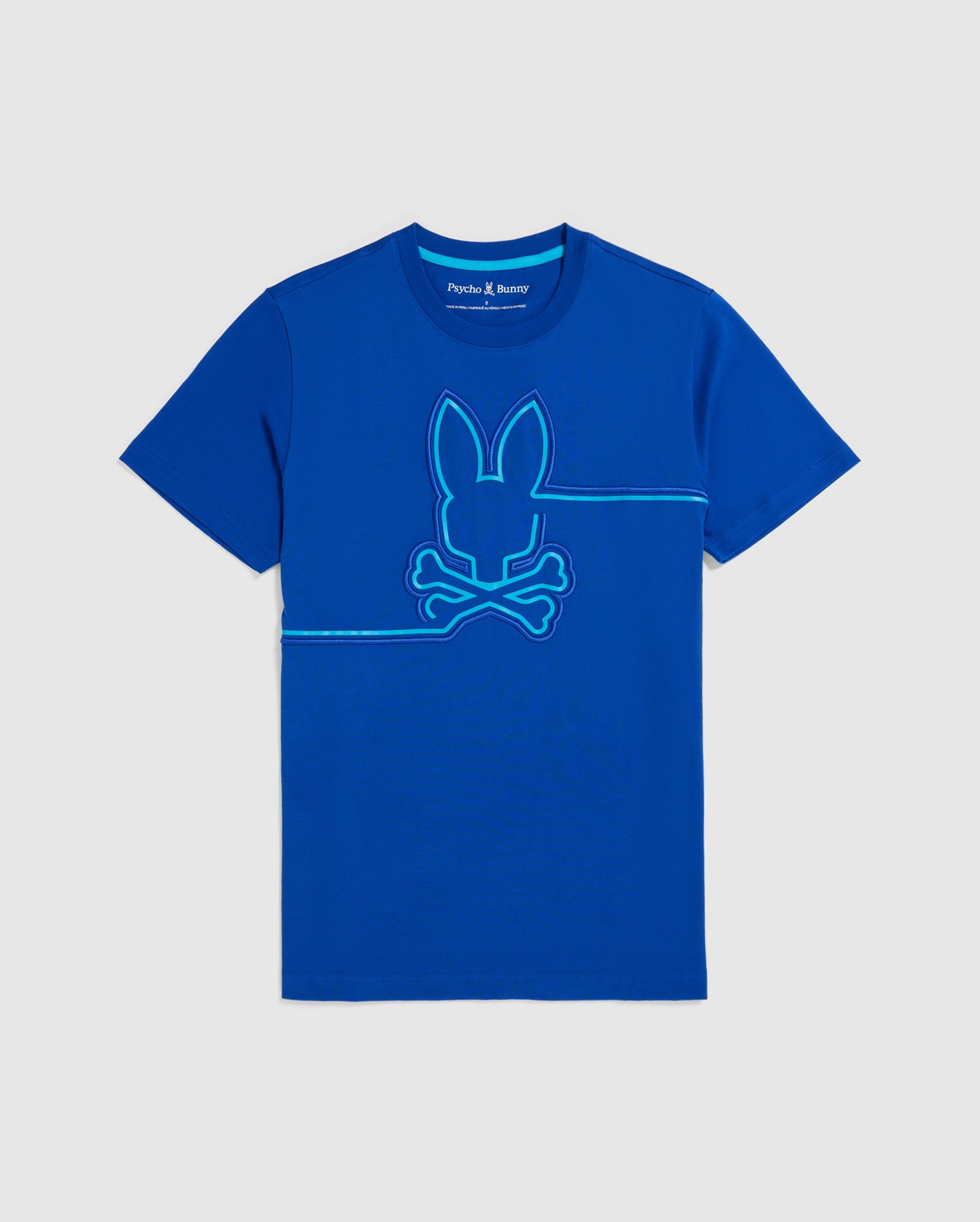 Psycho Bunny Chester Embroidered Graphic Tee