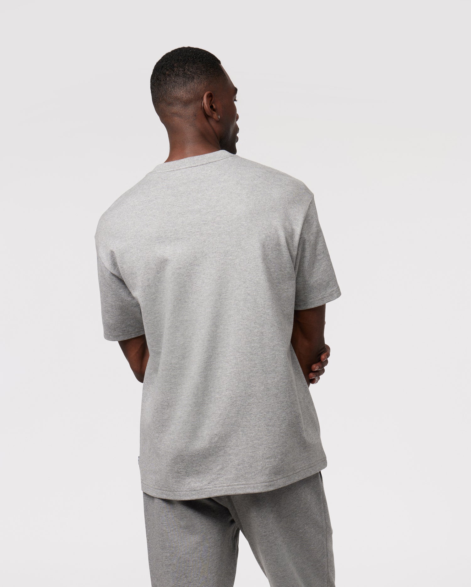 MENS GREY YORKVILLE HEAVY WEIGHT RELAXED FIT TEE | PSYCHO BUNNY ...