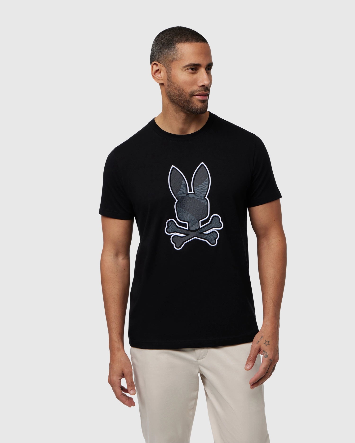 Psycho Bunny Horror Rabbit #5 T-Shirt by Mister Tee - Pixels