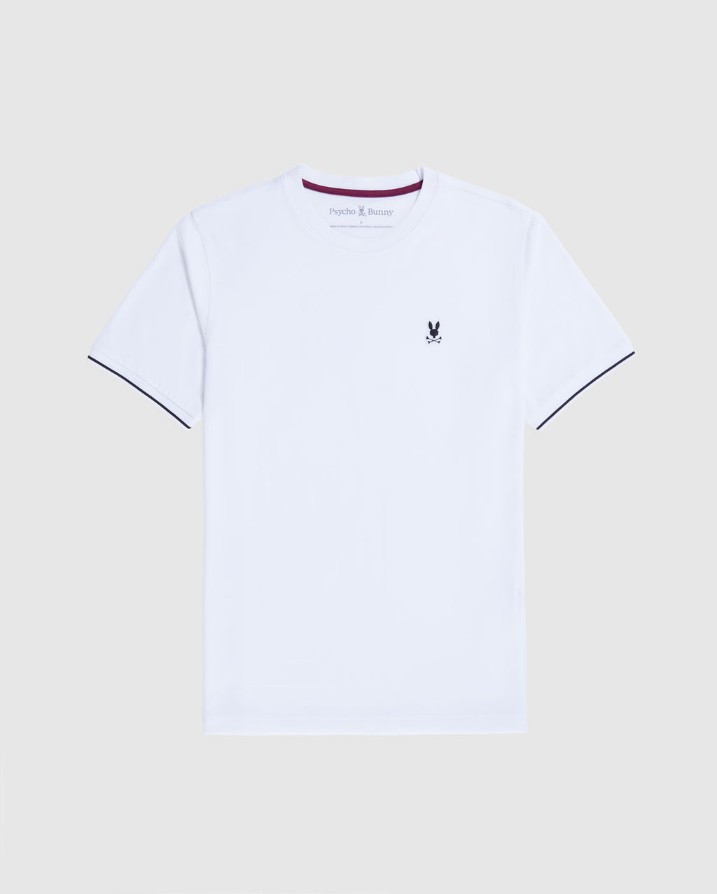Psycho Bunny Lambert Relaxed Fit Heavyweight Logo Graphic T-Shirt in White
