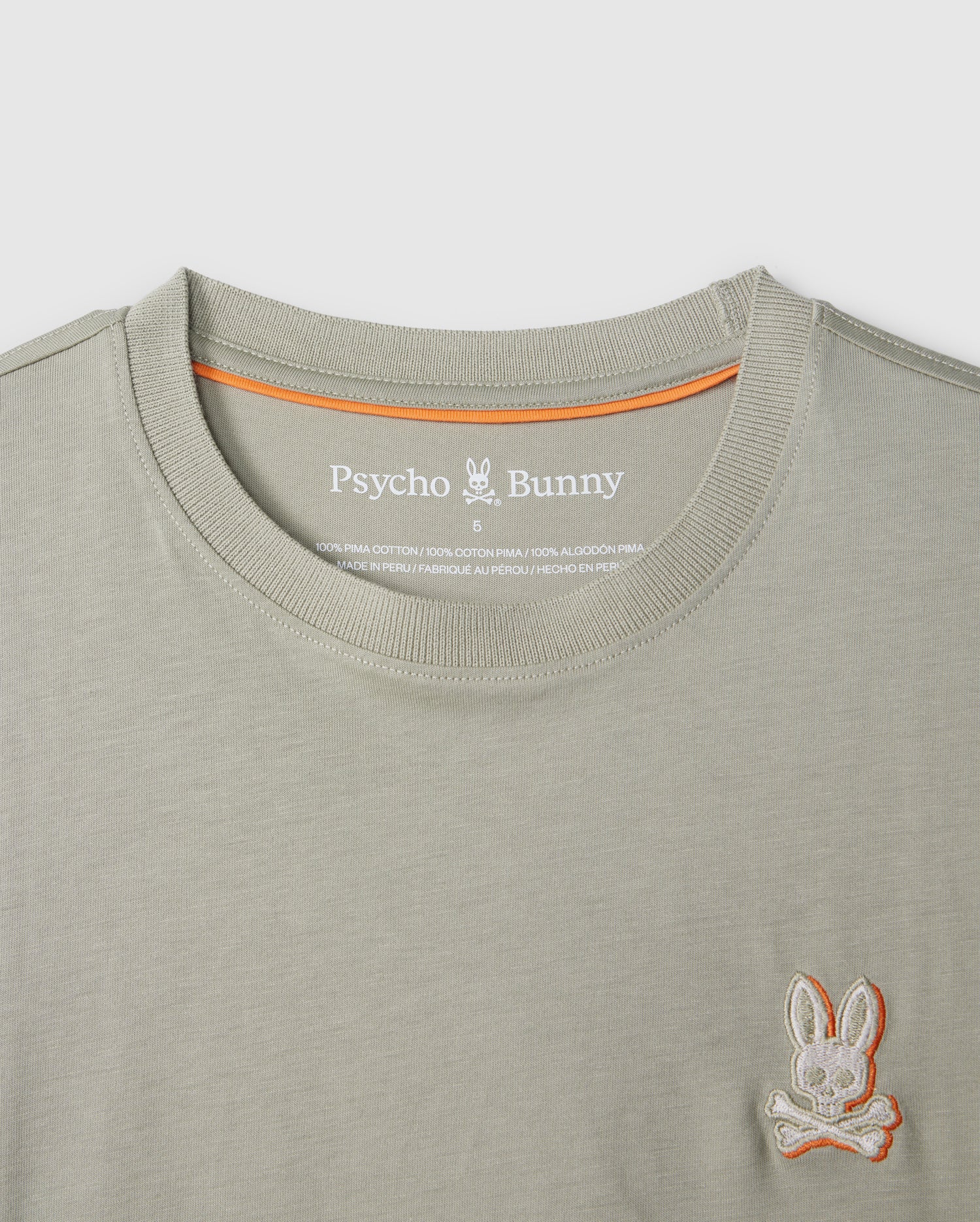 MENS GREEN KAYDEN FASHION TEE | PSYCHO BUNNY