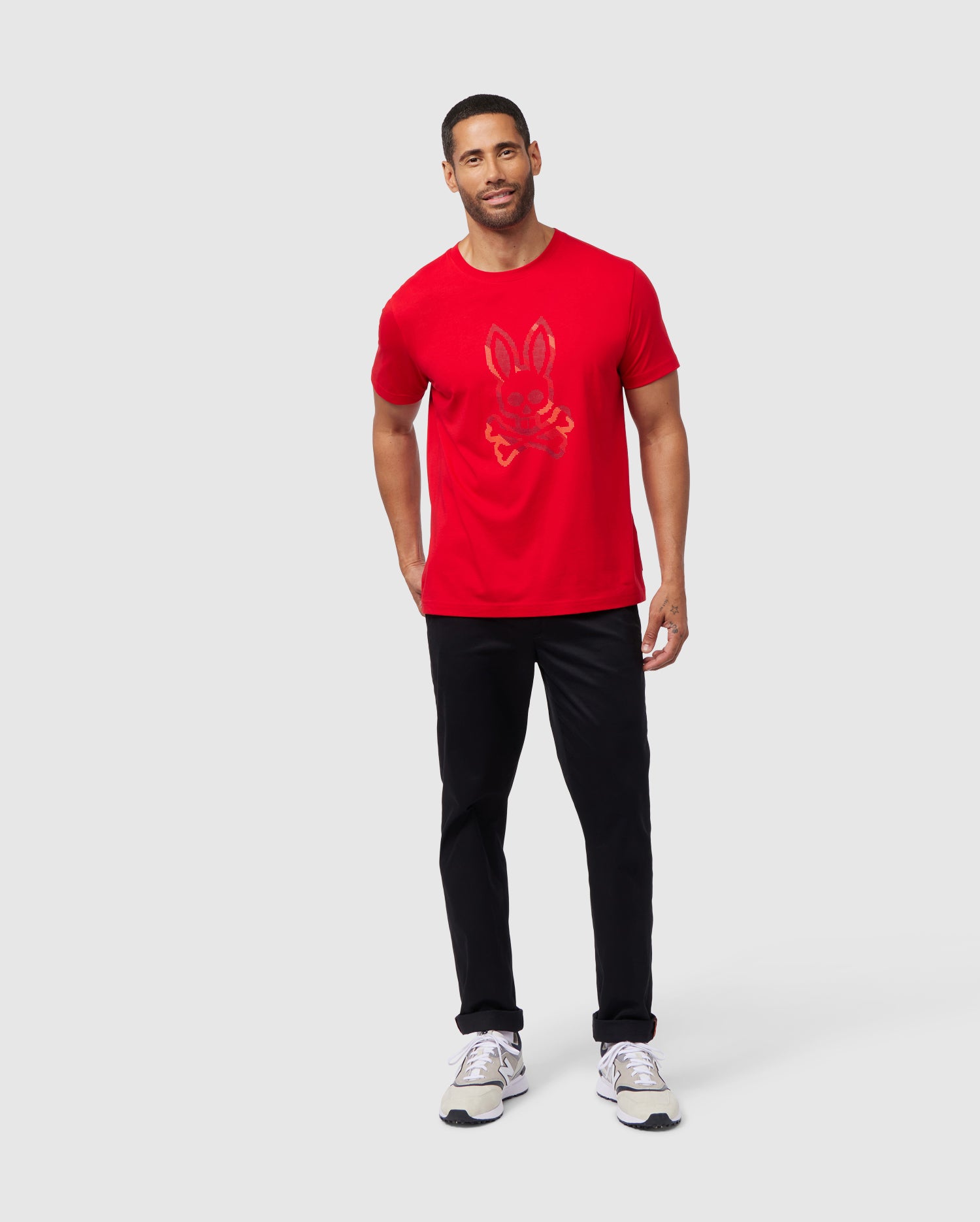 MENS RED APPLE VALLEY HIGH DENSITY GRAPHIC TEE | PSYCHO BUNNY – Psycho ...