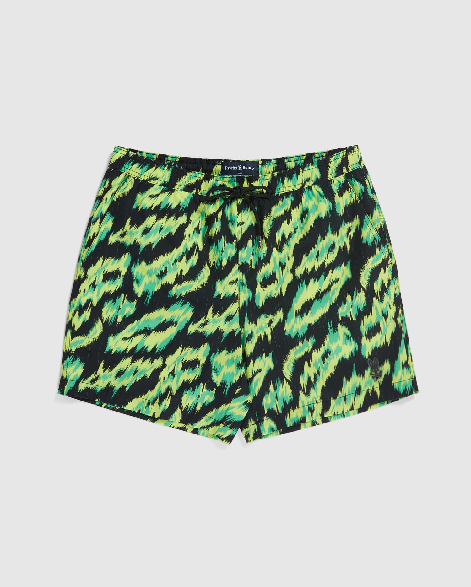 MENS GREEN STOWELL SWIM TRUNK | PSYCHO BUNNY