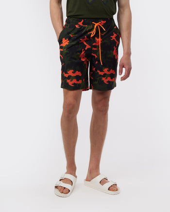 Louis Vuitton Black Navy Hawaiian Shirt Beach Shorts And Flip