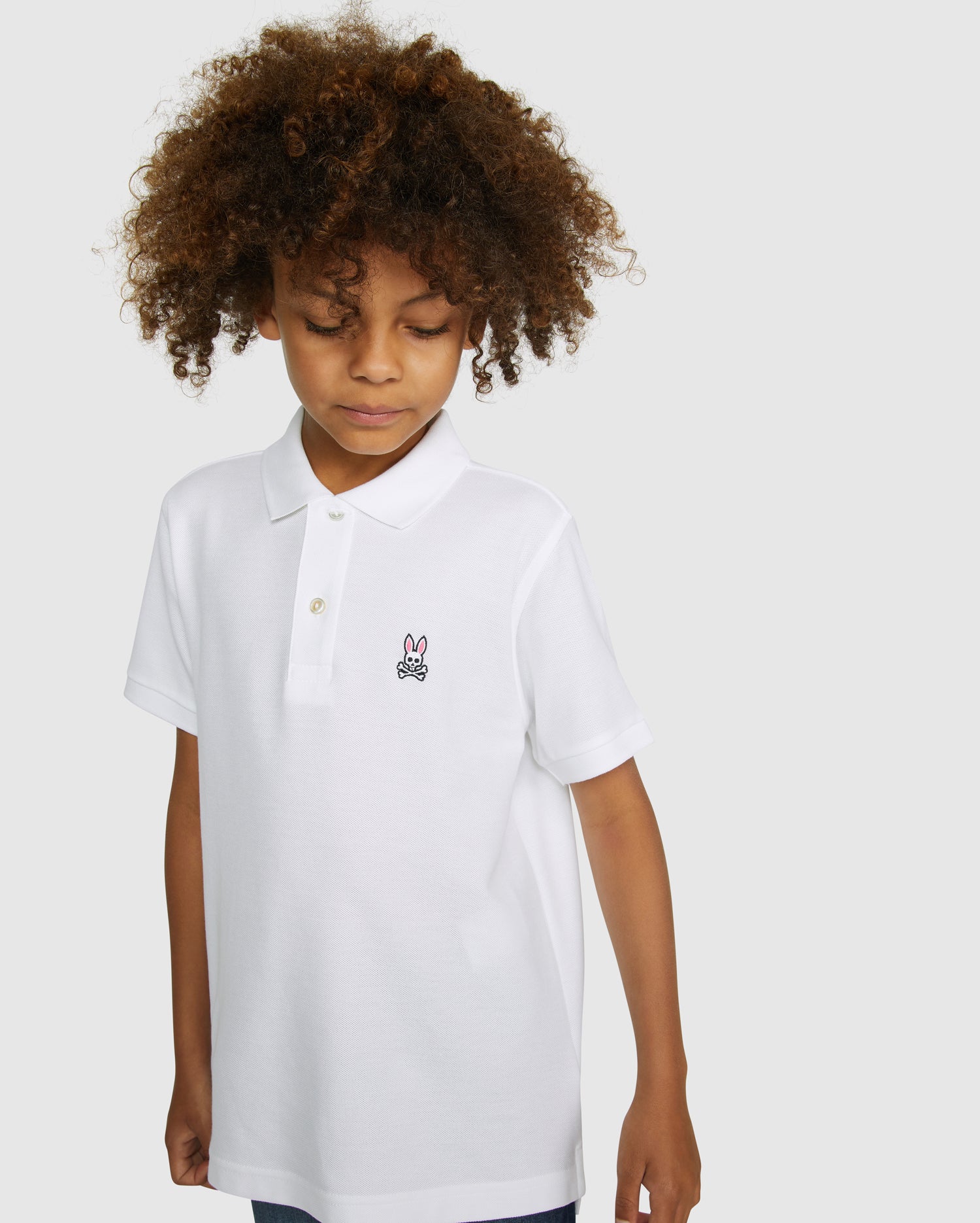 KIDS CLASSIC WHITE POLO | PSYCHO BUNNY – Psycho Bunny