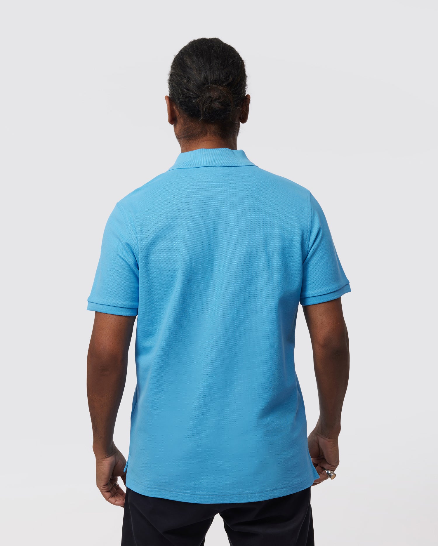 Shop Men's Classic Polo in Cool Blue | Psycho Bunny