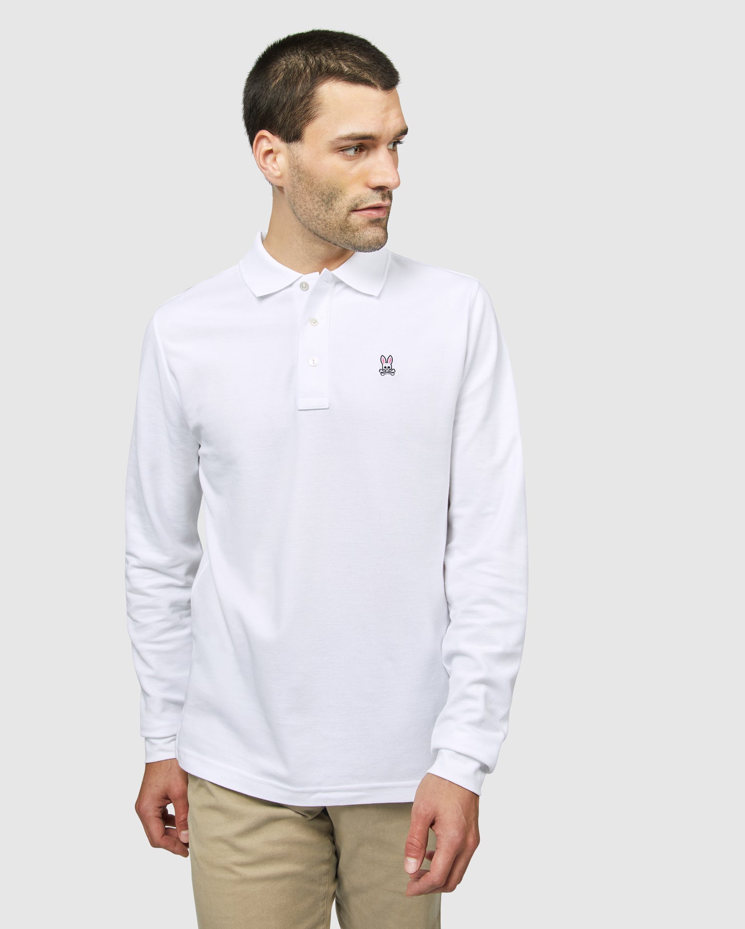 Mens Long Sleeve Polos