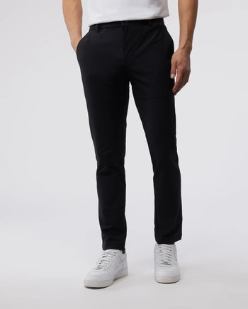 Men's Jogger Sweatpants Slim Fit Nylon Stretch Athletic Pants - Black / S